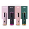 Curling Frons Wireless Matic Hairler Maldador portátil USB Recarregável Iron giration Mulher Girl LCD Display Curly Hine Styling Tool Drop DHPAL