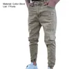 Men's Jeans Men Stretchy Skinny Biker Embroidery Cartoon Print Destroyed Hole Slim Fit Denim High Quality Hip Hop Black