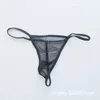 Underpants 3 PacksMen's Sexy Underwear Thong Ultra-thin Transparent Breathable Pants Seamless Briefs T Library Fully