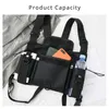 Waist Bags Functional Tactical Chest Fashion Bullet Hip Hop Vest Streetwear Pack Women Black Rig 233 230220