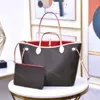 Luxury Totes Designer Lady Shopping Bag For Women Leather Shoulder Bag Fashion Handväskor Klassisk Messenger Bag märke Klassisk Presbyopic Women Purse Shoppingväskor