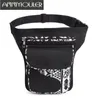 Waist Bags Annmouler Vintage Women Pack Large Capacity Fanny Fabric Patchwork Phone Pouch Pocket Girls Adjustable Belt 230220