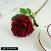 Dekorativa blommor POGRAFI BAKGRUND 5st Simulering Rose Flower Branch Silk Artificial Fake Flore Home Decor Peony Hand Holding Bouquet