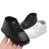 Athletic Shoes Kidsun Infant Baby Boys Girls Classic High Top Pu Leather Wedding Loafers Brogue Toddler Oxford Dress First Walking Flat