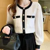 البلوزات النسائية Blusas y Camisas 2023 Long Sleeve Blouse Women Button Vintage Chiffon Shirt ملابس امرأة تتصدر Roupas Femininas