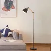 Stehlampen Nordic Einfache Lampe Wohnzimmer Dekoration Halter Eisen Grün Lampenschirm Moderne Holz Stehend Licht Dekor Rotierenden