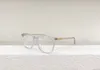 Squadra di occhiali da uomo e donna cornice con occhiali per occhiali da uomo trasparente maschile femminile 1230 ultima scatola casuale