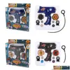 Beyblades Metal Fusion Burst مجموعة ألعاب مع قاذفات مزدوجة Hand Bayblade Tops Toy Bey Blade Classic Childrens Gift X0528 Dro DHW2O