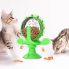 Juguetes para gatos, comida con fugas para perros, alimentador de ruleta giratoria, comida lenta, gatitos, cachorros, productos para mascotas, accesorios