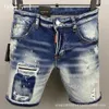 Designer Jeans Type Zomer Heren Jean Shorts voor Persoonlijkheidskleding Wit Gewassen Gaten Broek Mode Beste Nieuwkomers