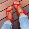 Sandalen Hanf Seil Frauen Sommer Plattform Schuhe Sexy Lila Crosstied Plus Größe Frau Keil Römischen Solide Stil 230220