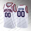 Mit8 Arizona Wildcats Basketballtrikot Green Mannion Mathurin Terry Markkanen Bibby Ayton Stoudamire Nnaji Iguodala Jefferson Herren Damen Jugend Kindertrikots S-4XL