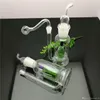 Neuer Crown Silent Filter Glas Hotpot Großhandel Glasbongs Ölbrenner Glas Wasserpfeifen Bohrinseln Rauchen