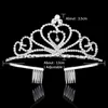 Tiaras Europese en Amerikaanse bestseller Bruids Crown Hair Accessoires Knoop Huwelijksceremonie Hoofdtooi Kinderen Verjaardag Crown Z0220