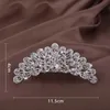 Diademi Principessa Strass di cristallo Diademi e corone Fascia per capelli Ragazze Prom Corona Pettine per capelli Accessori per feste di matrimonio Gioielli per capelli Z0220