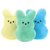 15cm Cute Plush Bunny Rabbit Peep Easter Toys Simulation Stuffed Animal Doll For Kids Children Soft Pillow Gifts Girl Toy bb0220