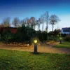Lampes de pelouse Bollard de lumière de paysage moderne extérieur Led rond