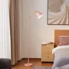 Stehlampen Nordic Einfache Lampe Wohnzimmer Dekoration Halter Eisen Grün Lampenschirm Moderne Holz Stehend Licht Dekor Rotierenden