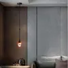 Kolye lambaları Özelleştirilebilir lüks kristal Led Lamba Siyah/Altın Su Damla Aydınlatma Sanat Başucu Restoran Bar Merdiveni