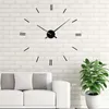 Horloges murales Énorme Silencieux DIY Horloge Plaque Acrylique Mouvement Vintage Maison De Luxe Rétro Decoracion Para El Hogar Accessoires Décor À La Maison