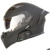 오토바이 헬멧 헬멧 Bluetooth 전기 자동차 1200 mAh 배터리 수명 드롭 배달 모바일 오토바이 액세서리 dhrao
