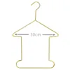 30pcs Metal Plating GoldGolden Hanger Kids Children Swimwear Swimsuit Dress Suit Iron Hanger Rack9740569