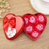 Valentines Day Gift Rose Soap Flowers Scented Bath Body Petal Foam Artificial Flower DIY Wreath Home Decoration SN4322