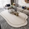 Alfombras modernas de lujo para sala de estar, mesa de centro, alfombra Irregular para salón de casa, mesita de noche, guardarropa, pasillo, alfombra suave y esponjosa