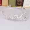 Tiaras Wedding Crown Crystal Rhinestones Princess Crown met Comb Exquisite Hoofdband voor vrouwen Z0220