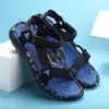 Sandals Mens Summer Handige Flat Canvaseva Beach Fashion Slippers Outdoor Walking Nonslip Casual Flip Flop 230220