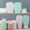 Storage Bottles 3Pcs/Set Practical Silicone Facial Cleanser Bottle Mini Size Trip Cosmetics Accessory