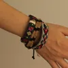 Strand pärlstav strängar kvinnors keramiska handgjorda DIY -armband Artware Retro Armband för Woman Girl Gift Fashion Jewets Partihandel