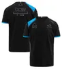 Nya F1 Team Drivers Clothing Mens Racing T-shirt Plus Size Sort Sleeve Customization