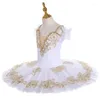 Stage Wear 2023 White Ballet Tutu Skirt Children Swan Lake Dance Performance Costumes Beauty Clothing