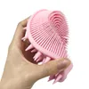 Silikon Vücut Fırçası Bebek Duş Sünger Kuru Masaj Banyosu Vücut Bast Silikon Vücut İnatçı Arka Scrubber Sn4320