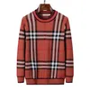 Mens Sweaters Highs Quality Long Sleeve Sweater Simple Solid O-neck Casual Knitted Pullovers Men Sportwear Jumpers SIZE S-3XL #shop16
