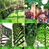 Dekorativa blommor 210 cm konstgjorda växter Green Leaf Ivy Plant Vine For Home Garden Decor Passale Diy Hanging Garland Fake Leaves Creeper