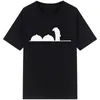 Herren T-Shirts Männer Kleidung La Linea Die Linie Osvaldo Cavandoli TV Männer Stil Streetwear T-shirt Rundhals Mode Casual Tops Ropa Hombre Z0220