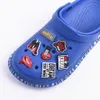 2022 New Designer Women Croc Shoes Charms Girl Power Accessories Beauty Lipstick Queen Clog Shoes Make Up Pink Decoration