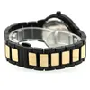 손목 시계 relogio masculino bewel mens 시계 최고의 고급 럭셔리 블랙 스틸 목재 방수 감시