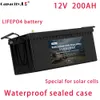 12V 150AH LIFEPO4 Batteri 200AH 280AH Batteripaket RV Solar 320AH 350AH Hemmen Energilagring Batteri utomhus campingbåtmotor