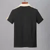 Novas camisas polo masculinas elegantes de luxo italianas masculinas 2023 roupas de grife manga curta moda masculina verão camiseta tamanho asiático M-3XL #SHOPEE80