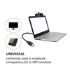 Webcam 1080P HD Drive-Free With Microphone Rotating Computer Desktop Camera