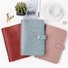 Agenda Diary Personal Organizer PU Leather Cover Loose-leaf Notebook Replaceable Paper Traveler Notepad Stationery Supplies