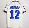 1982 1984 1998 Frances Retro Soccer Jerseys Trezeguet Deschamps HENRY ZIDANE Vintage classique 2006 FootShirt kits hommes Maillots de football jersey