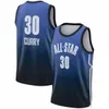 Custom 2023 All-Star Basketball Jerseys Stephen Curry Kevin Durant Ja Morant LaMelo Ball Luka Doncic Joel Embiid Shirt