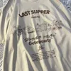 T-shirty męskie vintage Y2K Estetyczna osobowość Kreatywna list drukowania Krótkojeść Kobiety 2022 Summer Plus Size Streetwear Y2K Tops Z0220