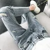 Jeans da uomo Primavera Estate Pantaloni da lavoro FASHION da uomo firmati di alta qualità per uomo Pantaloni da lavoro attillati casual attillati da cowboy