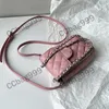 CC Waist Bags Vintage Lambskin Leather Womens Waist Bags White Black Pink Crossboys Diamond Mobile Phone Bag Luxurys Handbags Fanny Pack Wallet Classic Silver H