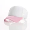 Czapki baseballowe Dostosowane cukierki Kolor Net Caps Zdjęcia Drukowanie reklamy kapelusze kapelusze szczytowe czapkę